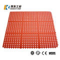 3′*3′ Anti Skid Interlocking Perforated Rubber Boat Deck Mats with Holes